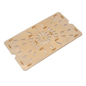 Gastronorm 2/4 High Heat Drain Shelf for Hot Hold Bins