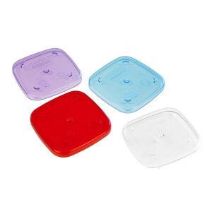Harfield Copolyester Clear Dessert Pot Lid 6.3cm