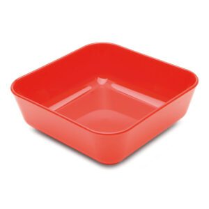 Harfield Polycarbonate Red Square Sweet Dish 10x3.5cm