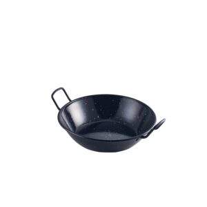 GenWare Black Enamel Dish 22cm