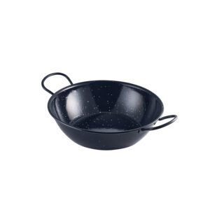 GenWare Black Enamel Dish 26cm