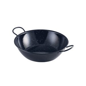 GenWare Black Enamel Dish 30cm