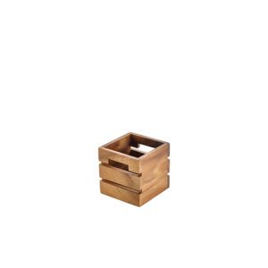 GenWare Acacia Wood Square Box/Riser 12cm