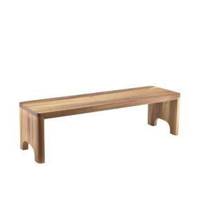 GenWare Acacia Wood Gastronorm Buffet Riser Gastronorm 2/4 15cm (H)