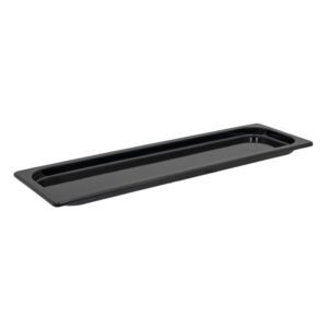 Mirage Melamine Black 2/4 Gastronorm 20mm Deep