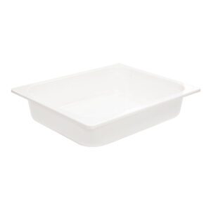 Mirage Melamine White 1/2 Gastronorm 20mm Deep