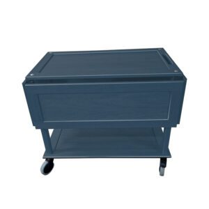 Podium Long Island Grey Oak Hospitality Trolley 1678x1225x855mm