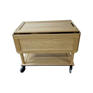 Podium Long Island Natural Oak Hospitality Trolley 1678x1225x855mm