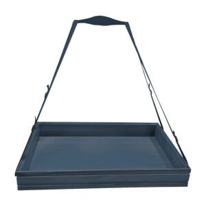 Podium Grey Oak 1/1 Rectangular Usherette Tray 636x398x80mm
