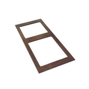 Podium Dark Brown Oak Stacker Box Insert To Fit DF807 & DF808
