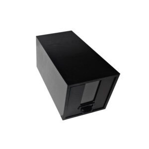 Podium Black Oak 1/3 Single Drawer Bread Bin