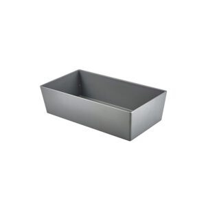 GenWare Matt Grey Melamine Buffet Box Gastronorm 1/3 32.5 x 17.6 x 9cm