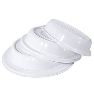 Contacto White Polypropylene Plate Cover 21 cm
