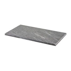 GenWare Dark Grey Marble Rectangular Platter 1/3 Gastronorm 32x18cm