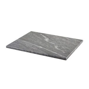 GenWare Dark Grey Marble Rectangular Platter 1/2 Gastronorm 32x26cm