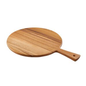 GenWare Acacia Wood Round Pizza Paddle 36cm