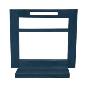 Podium Ambery Grey Oak 2 Tier Counter Top Display Stand & Base 40x47.6x21.2cm