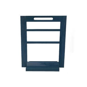 Podium Ambery Grey Oak 3 Tier Counter Top Display Stand & Base 40x62.3x21.2cm