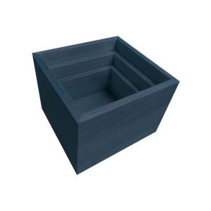 Podium Amberley Grey Oak 1/6 Nesting Cube Set 21.2x19.8x16cm