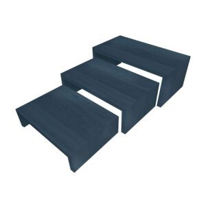 Podium Amberley Grey Oak 1/3 Nesting Riser Set 21.2x39.8x16cm
