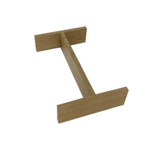 Podium Natural Oak 1/3 Condiment Insert for Table Caddy 29x18.4x6.5cm