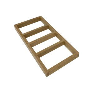 Podium Natural Oak 1/3 Offset Tea Insert 37x18.5x3cm