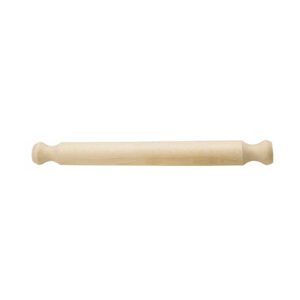 KitchenCraft Beech Wood Solid Rolling Pin 40cm