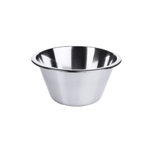 Contacto Stainless Steel Open Edge Bowl 4ltr