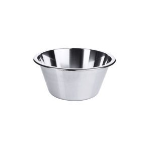 Contacto Stainless Steel Open Edge Bowl 6ltr