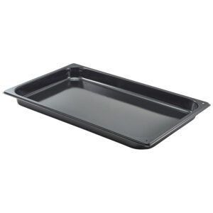 Genware Enamel Baking Tray Gastronorm 1/1 530x325x40mm