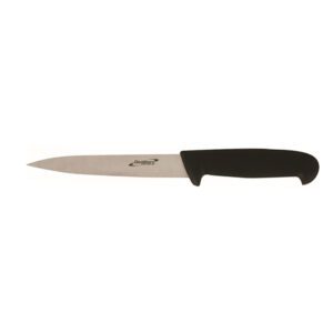 GenWare Flexible Filleting Knife 6in Steel Blade Black Handle