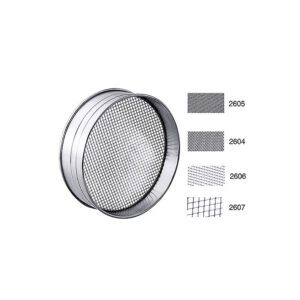 Contacto Stainless Steel Flour Sieve, Fine (0.5x1mm)