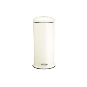 Living Nostalgia Antique Cream Pedal Bin 30 Litre