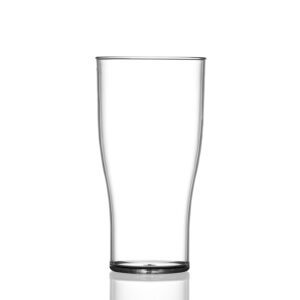 Plasma Neon Polycarbonate Nucleated Beer Glass 57cl CE Stamped @ 1 Pint