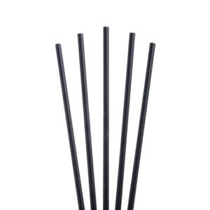 Plasma Paper Black Straw 20cm